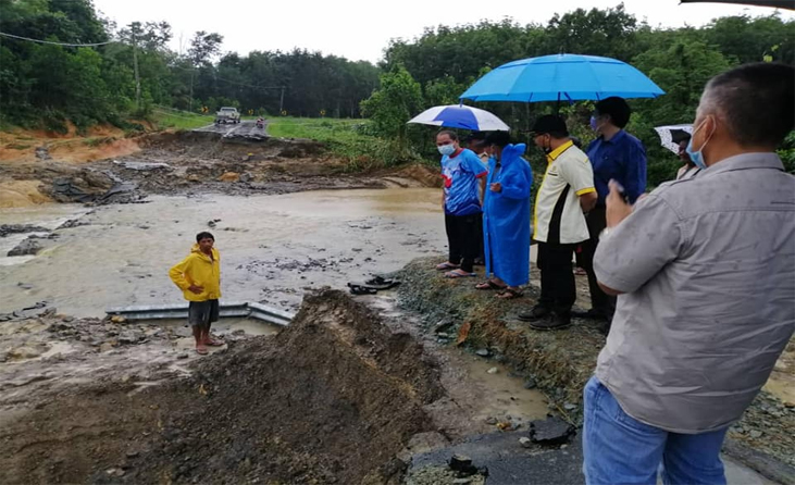 JKR Sabah Mula Kerja Pembaikan Jalan Dan Jambatan Runtuh – Sabah Post