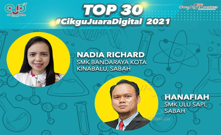 Dua Guru Dari Sabah Calon Top 30 Cikgu Juara Digital 2021 – Sabah Post