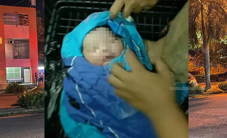 Bayi Masih Bernyawa Ditemui Dalam Tong Sampah Di Indah Permai Sabah Post